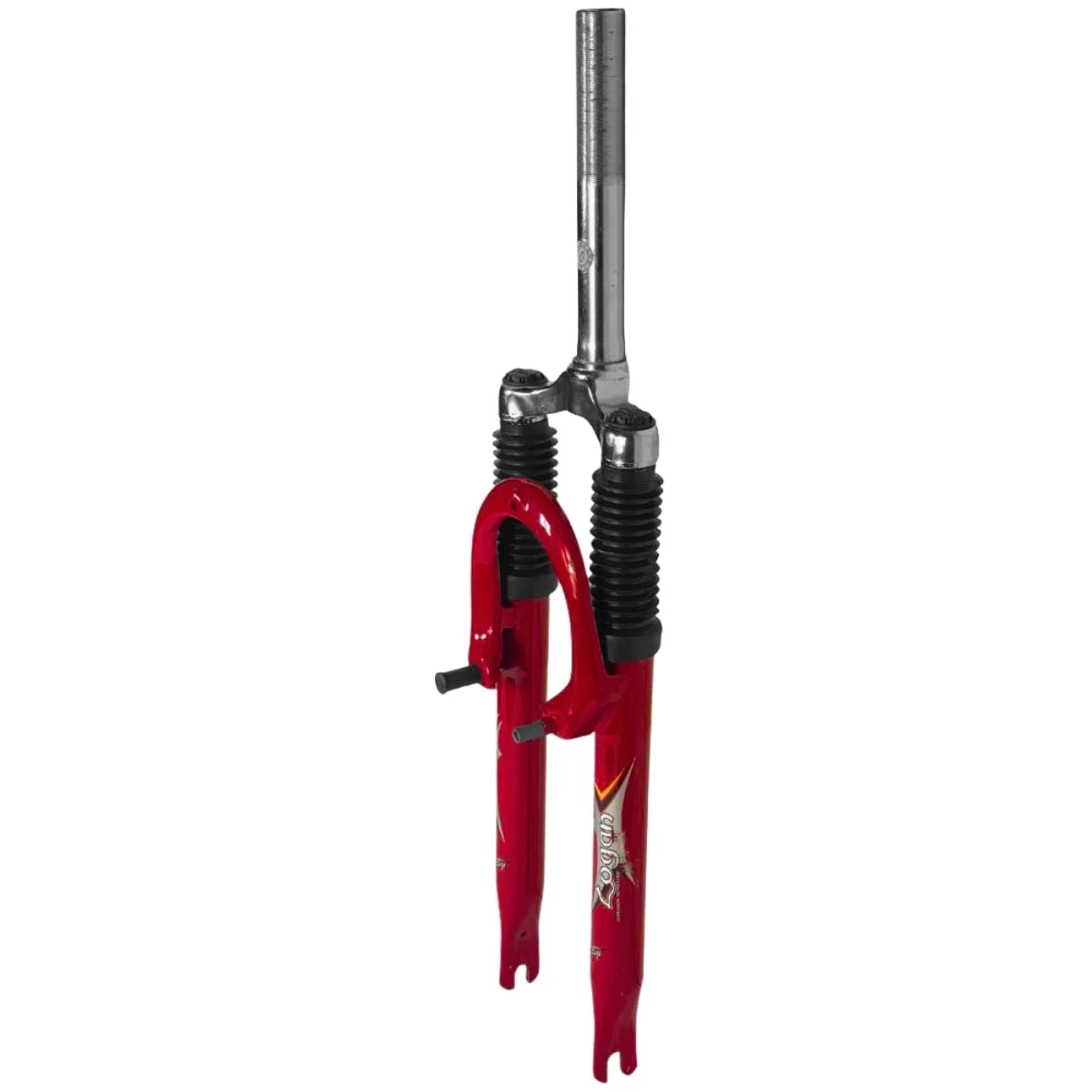 Garfo Suspensão Bike Aro 20 Logan Standard Aço Vermelho