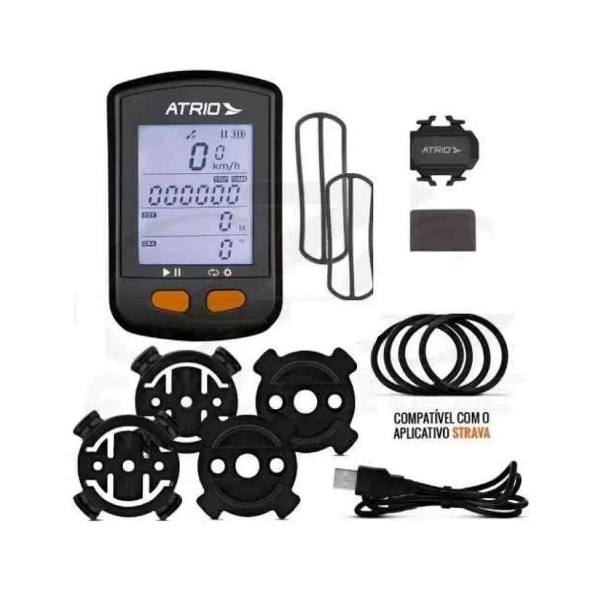 GPS Atrio Ciclismo Steel com Sensor de Cadência BI132