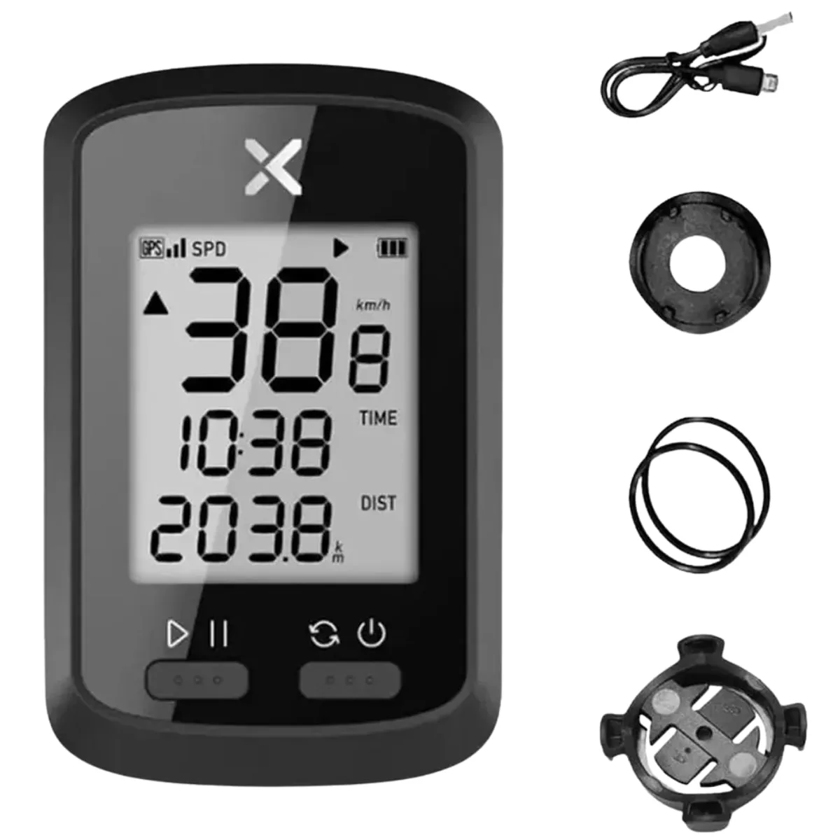 GPS Bike Bluetooth Kave Xoss G Smart Velocímetro Wirelles Strava