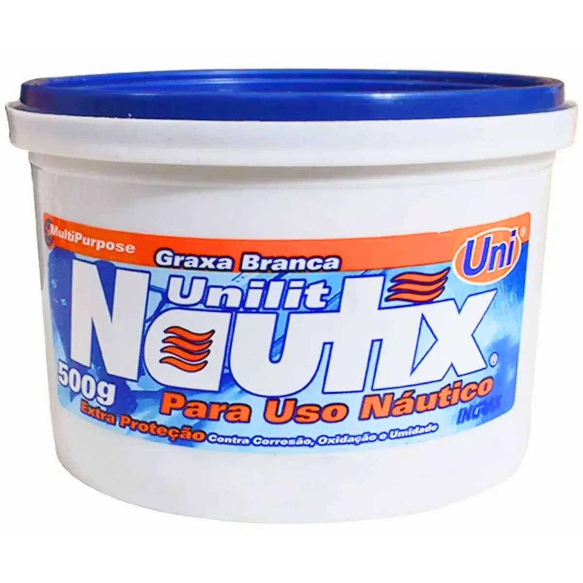 Graxa Branca Unilit Nautix Nautica 500g