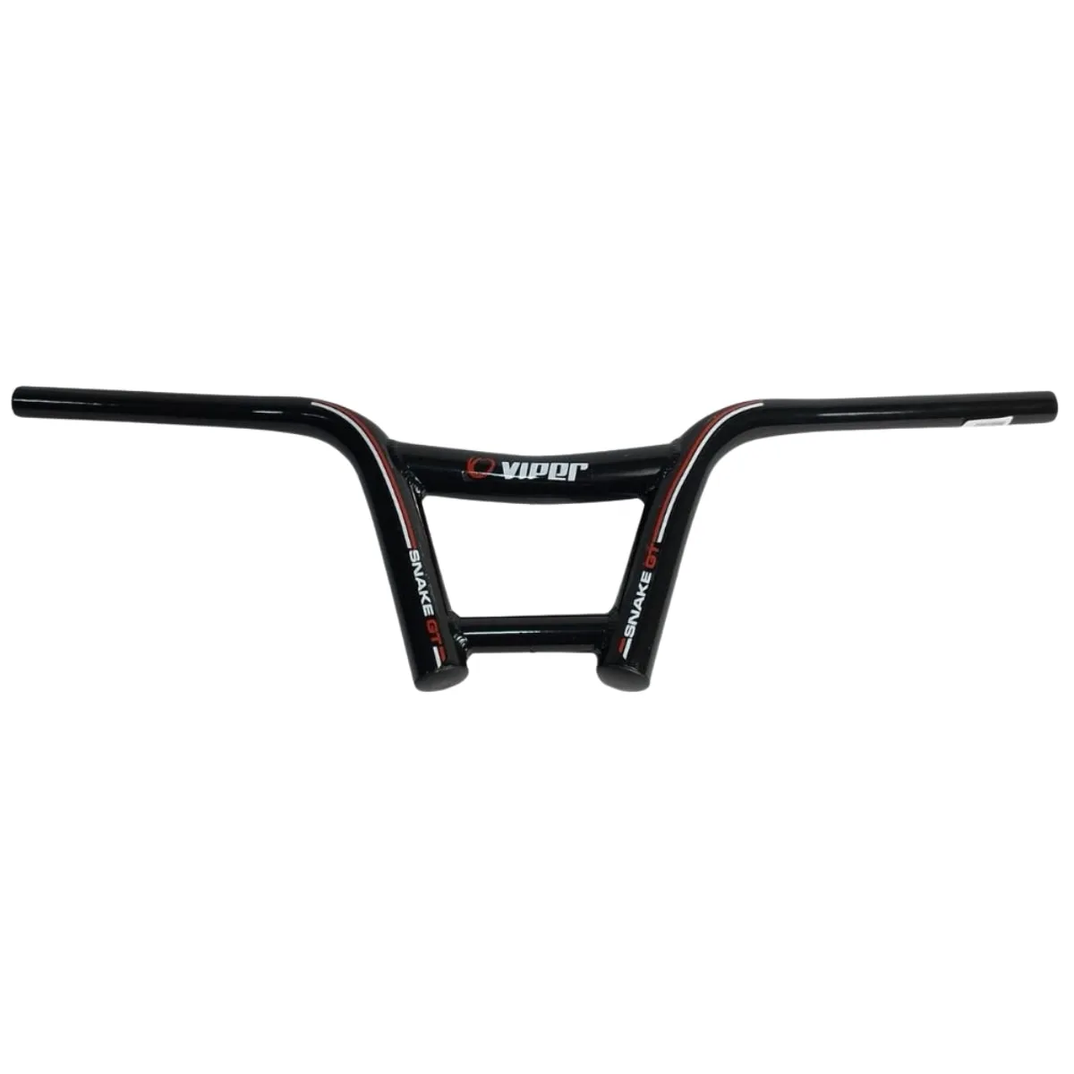 Guidão BMX Viper Snake Alumínio Preto 660mm X 22,2mm