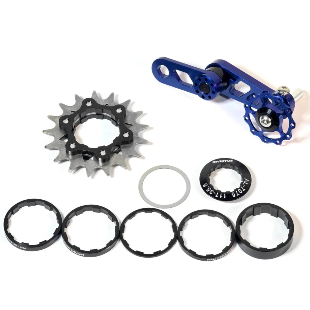 Kit Adaptador Single Inviktus Azul 17 Dentes