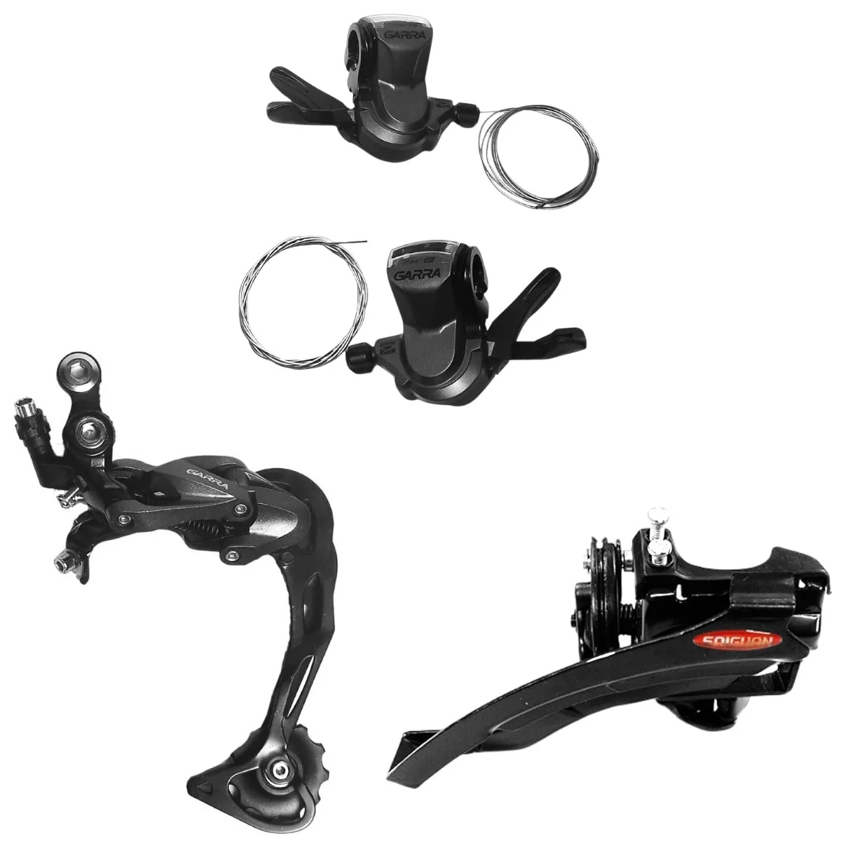 Kit Câmbio Garra7 27 Velocidades