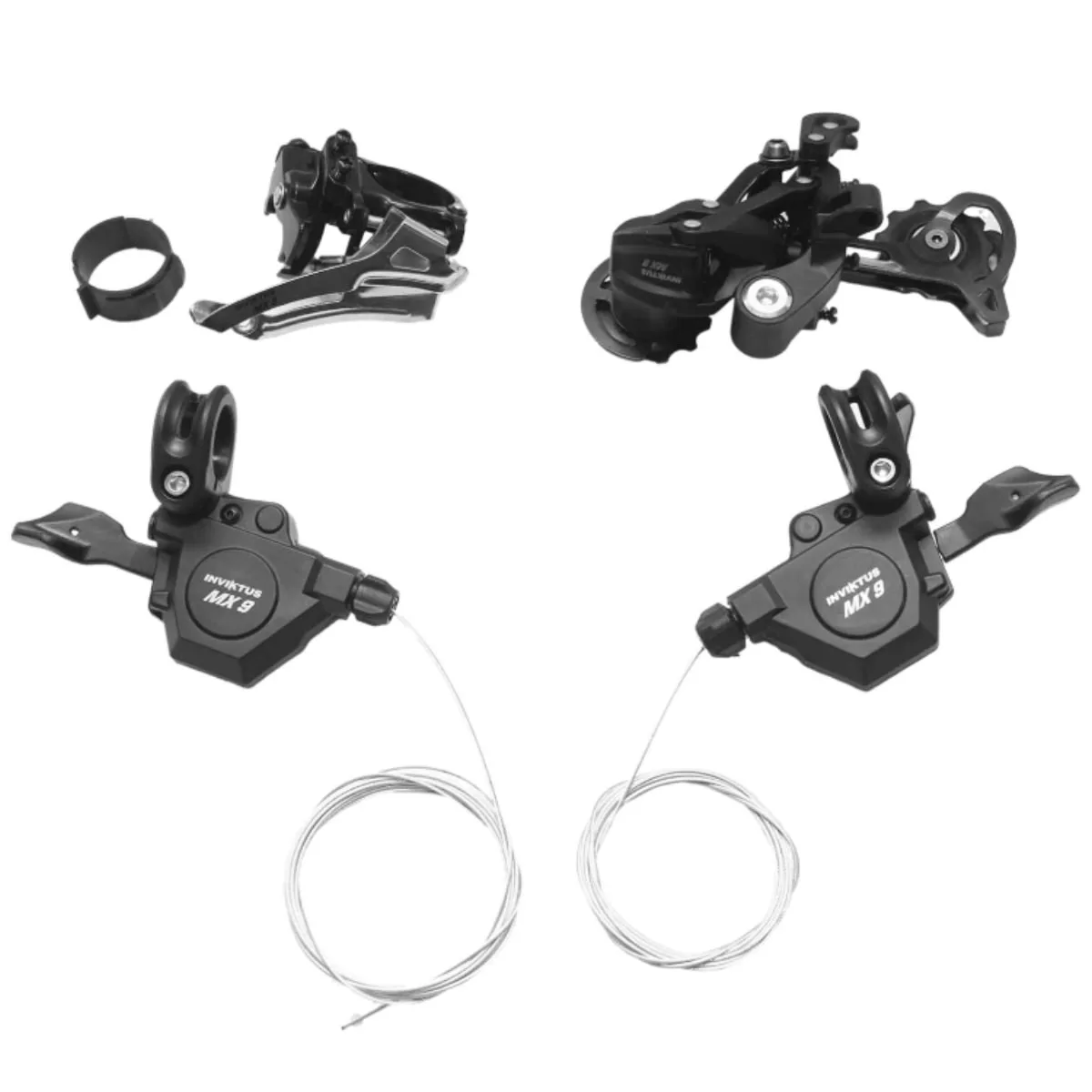 Kit Câmbio Inviktus MX9 18 Velocidades