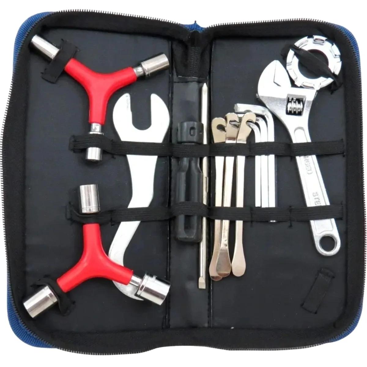 Kit de Ferramentas Manutenção Bicicleta Kenli KL-9808 Estojo