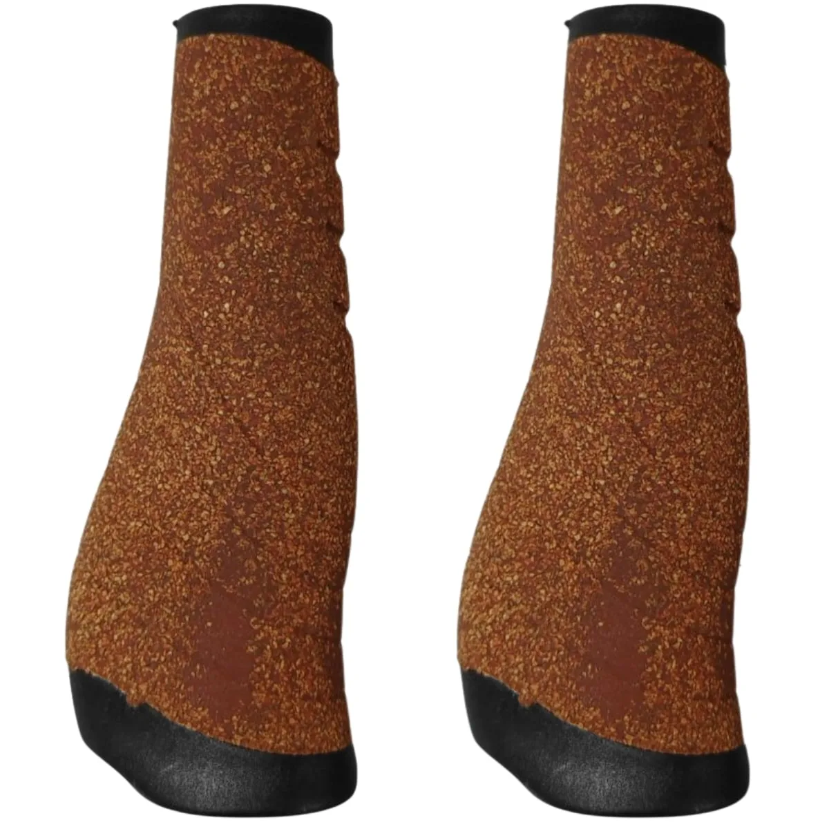 Manopla Bike Garra7 Confort Cortiça Marrom Borracha 136mm