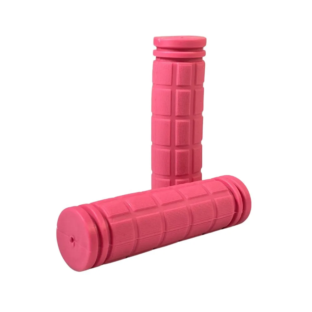 Manopla Bike Garra7 Cross Rosa Borracha 120mm