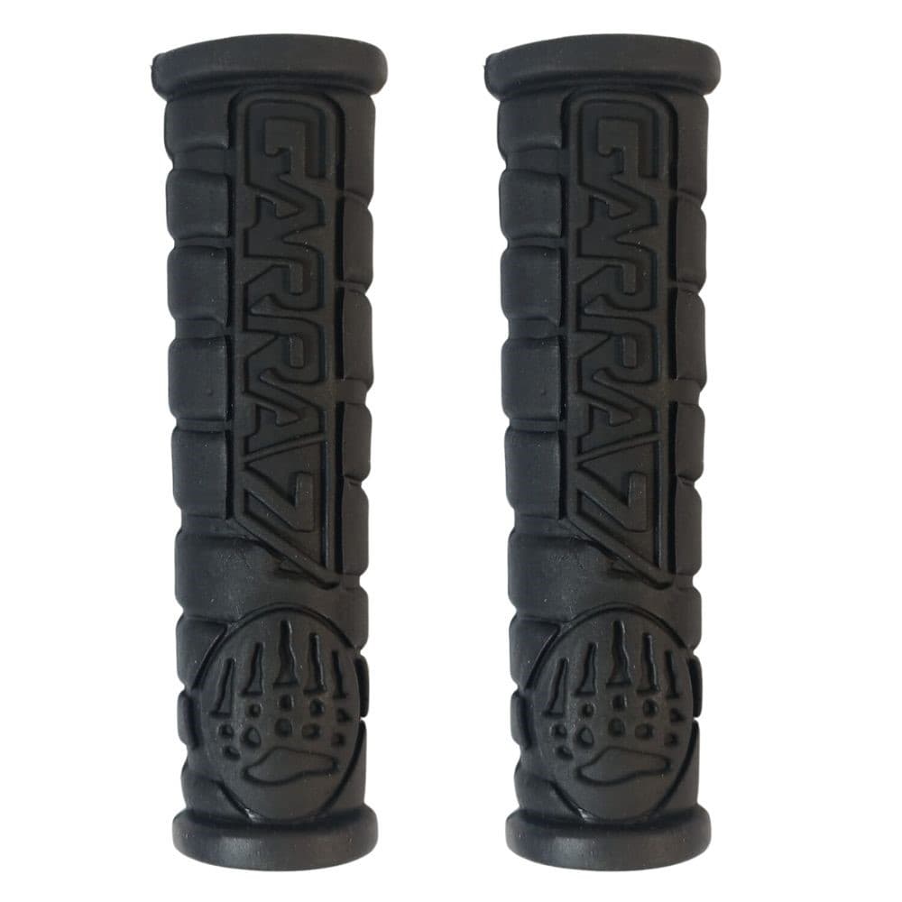 Manopla Bike Garra7 Duck Relevo Preto Borracha 120mm