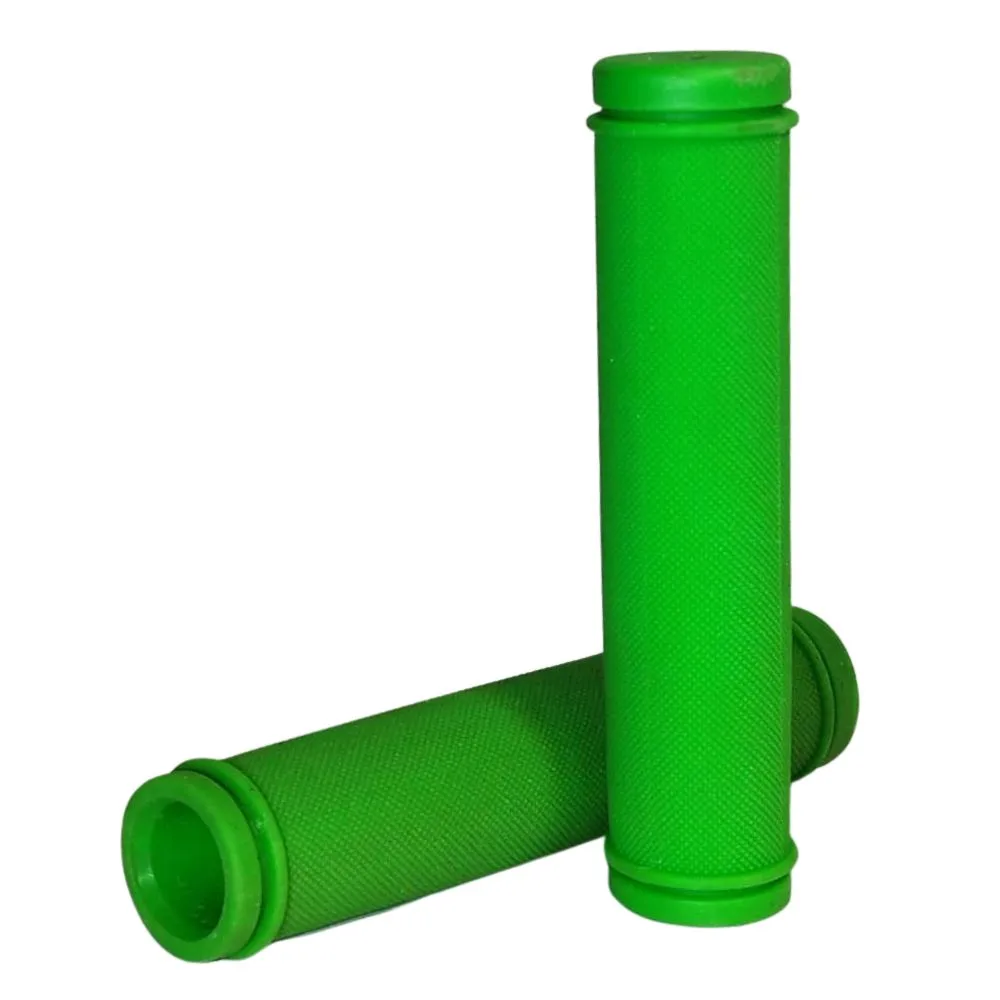 Manopla Bike Garra7 Verde Borracha 130mm