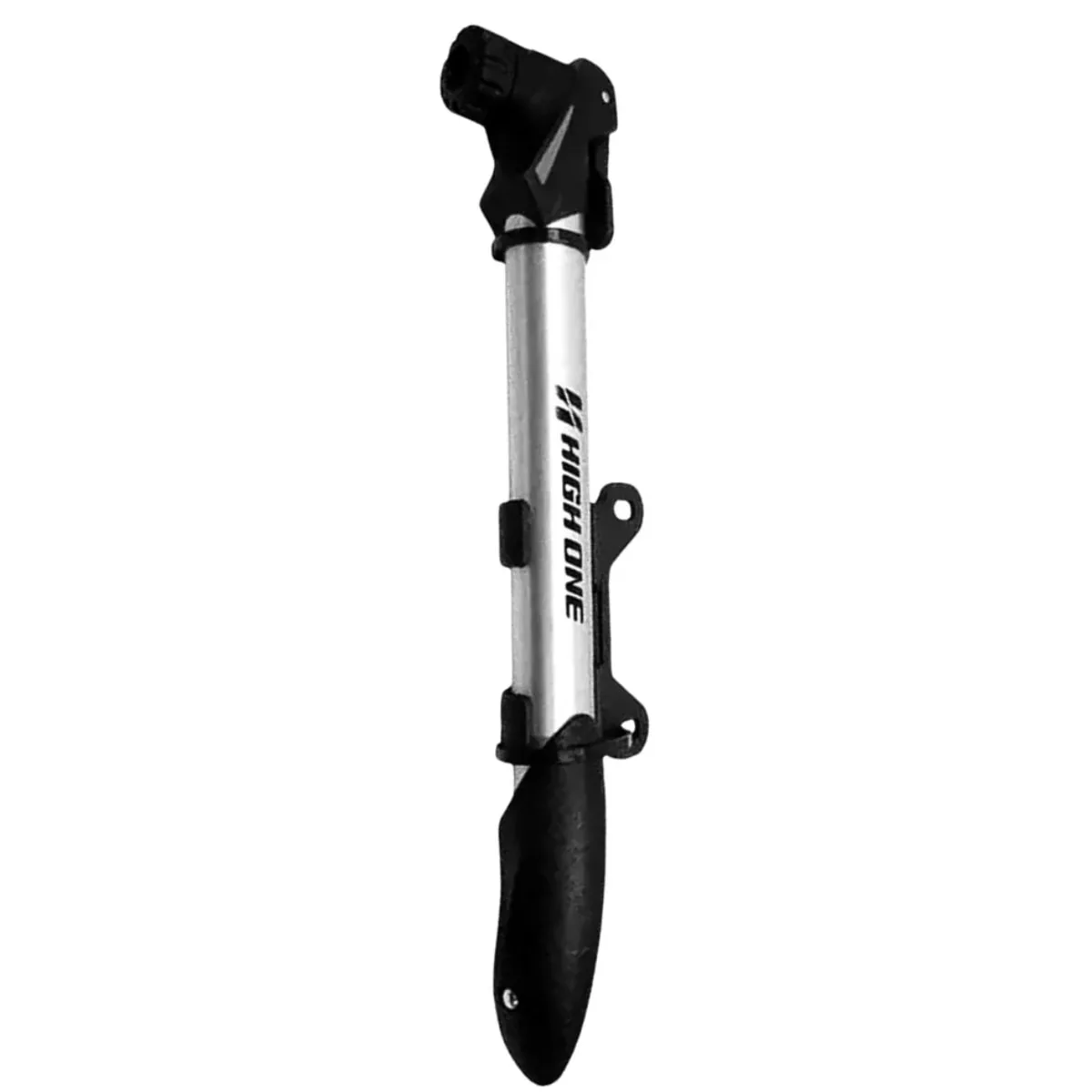 Mini Bomba de Ar Bicicleta High One 120 PSI Bico Duplo