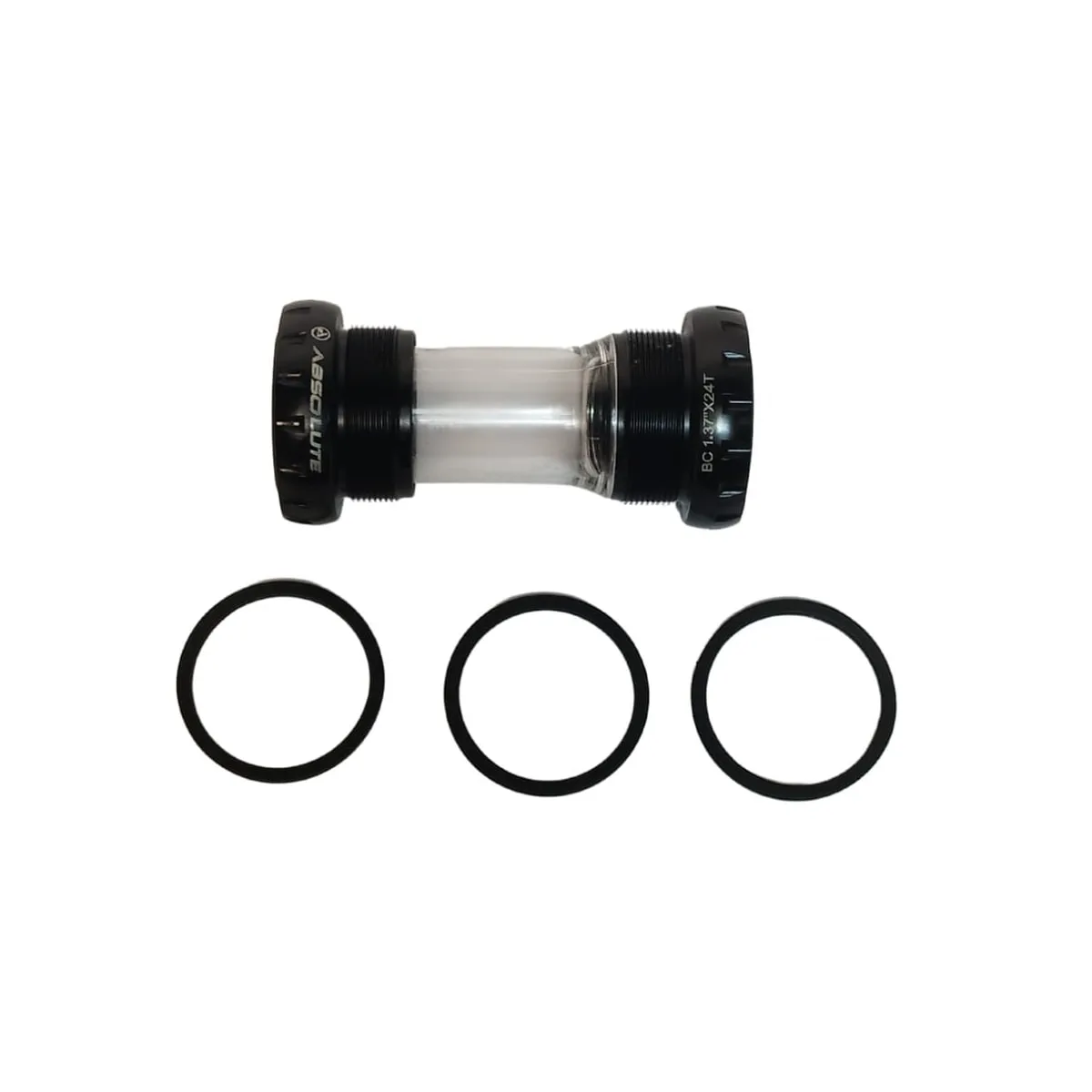 Movimento Central Absolute BSA 101R 34,7mm Selado Hollowtech II 68/73mm Para Eixo 24/24mm