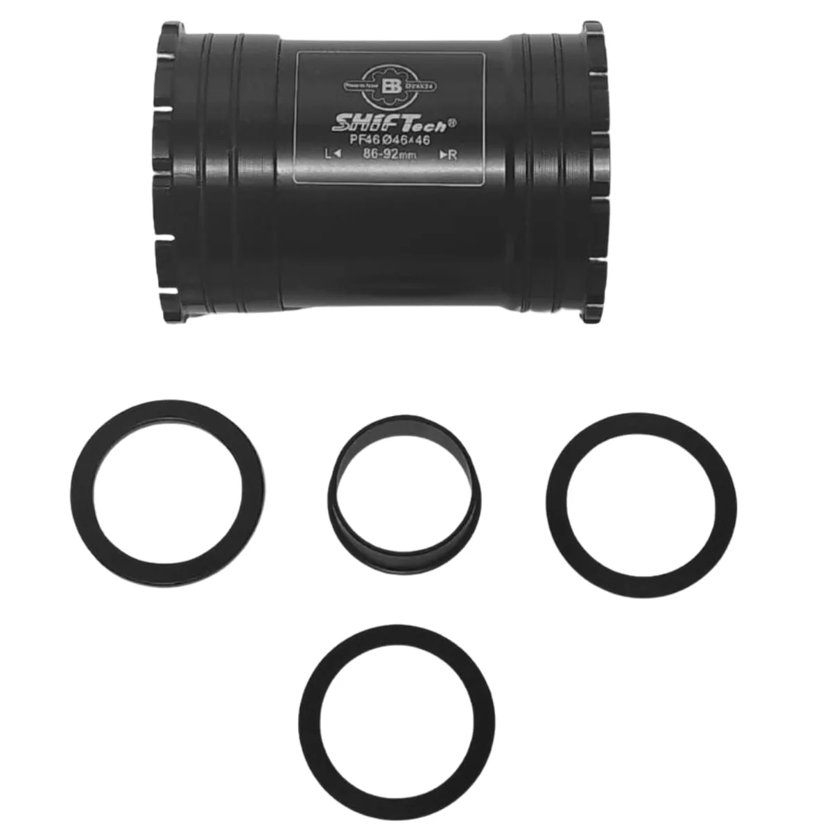 Movimento Central Shif Tech 46mm Selado Press Fit 86/92mm Para Eixo 22/24mm
