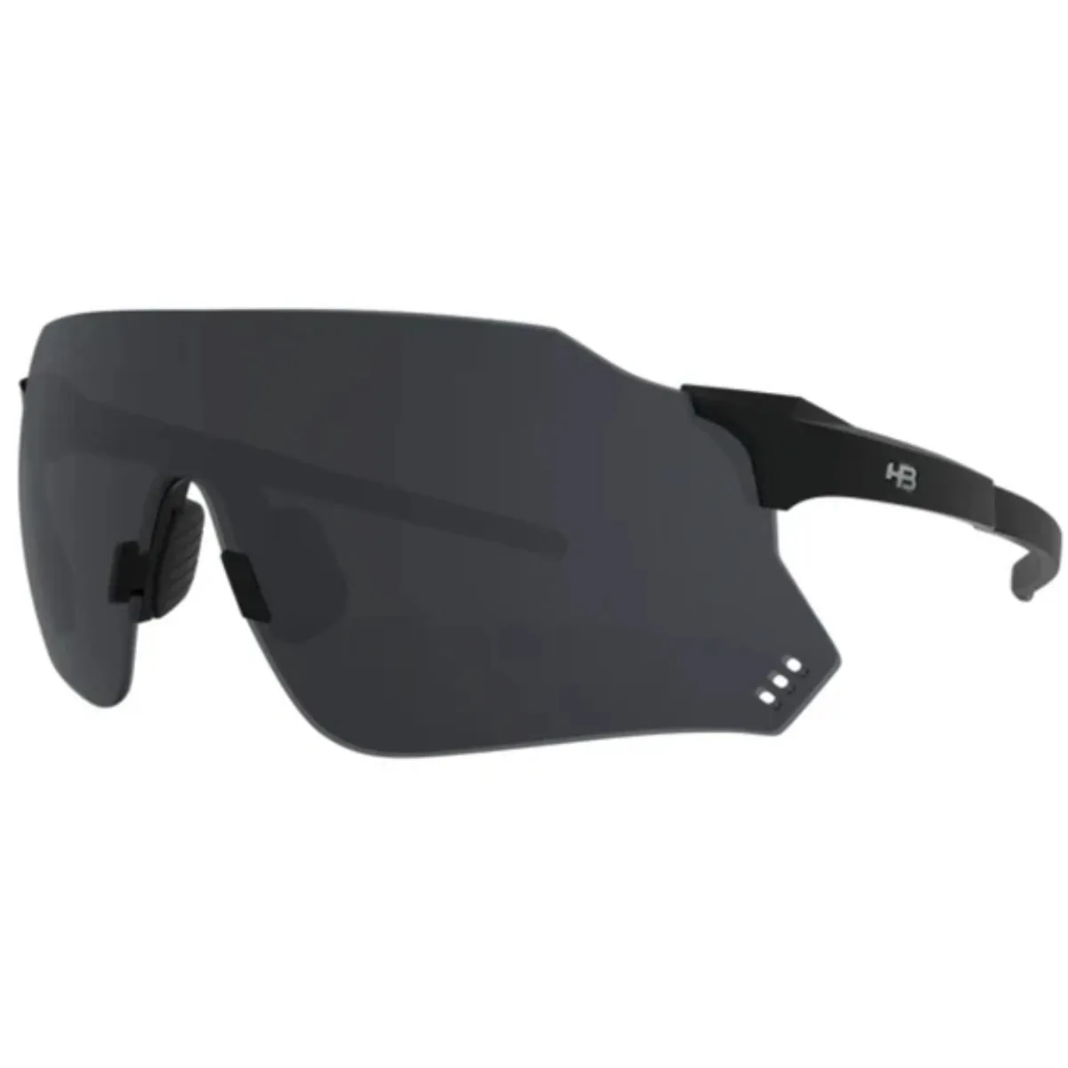 Oculos Ciclismo HB Quad X 2.0 Matte Black Gray