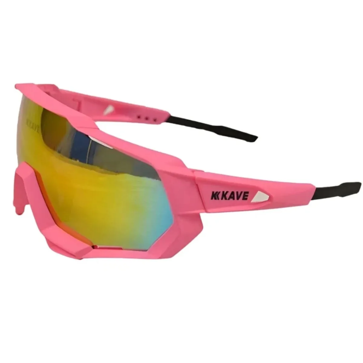 Oculos Ciclismo Kave Revo Rosa 3 Lentes