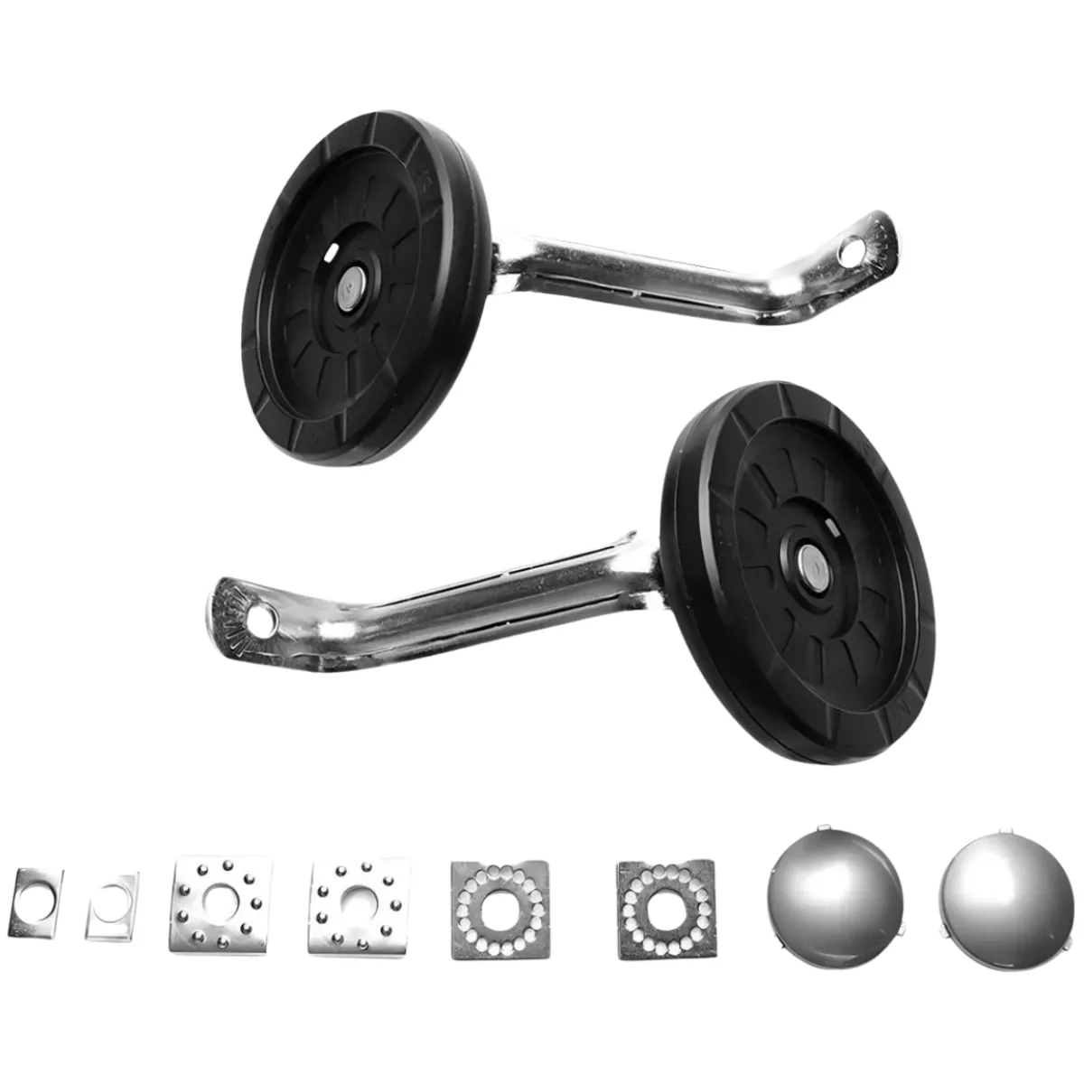 Par de Roda Lateral JKS Aro 12 Rebitado
