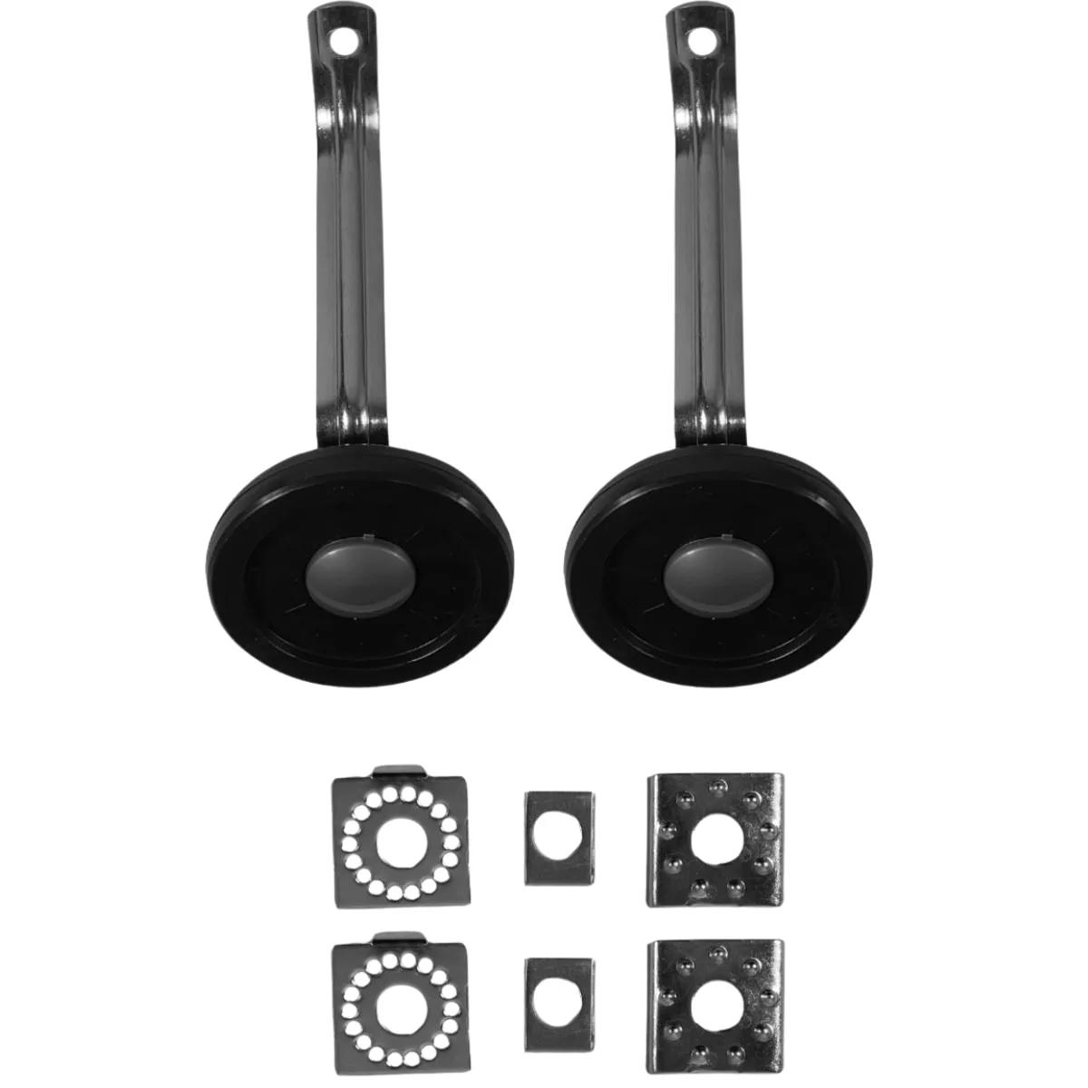 Par de Roda Lateral JKS Aro 16 Rebitado