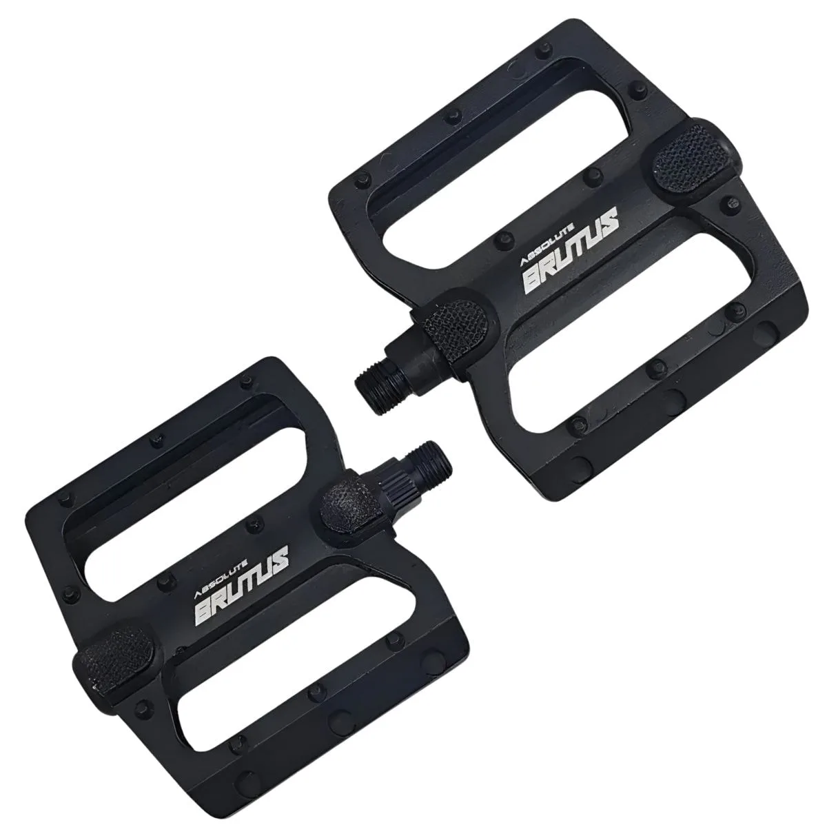 Pedal Bike Absolute Brutus Flat Plataforma Inglês 9/16 Alumínio Preto