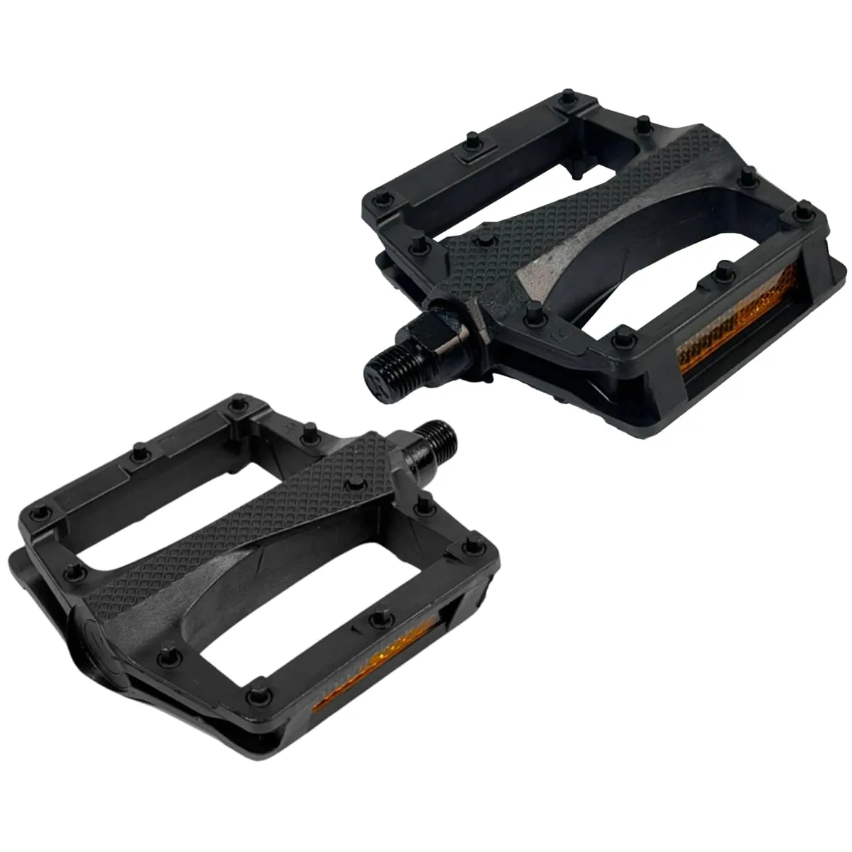 Pedal Bike Garra7 Plataforma Sueco 1/2 Bucha Nylon Preto
