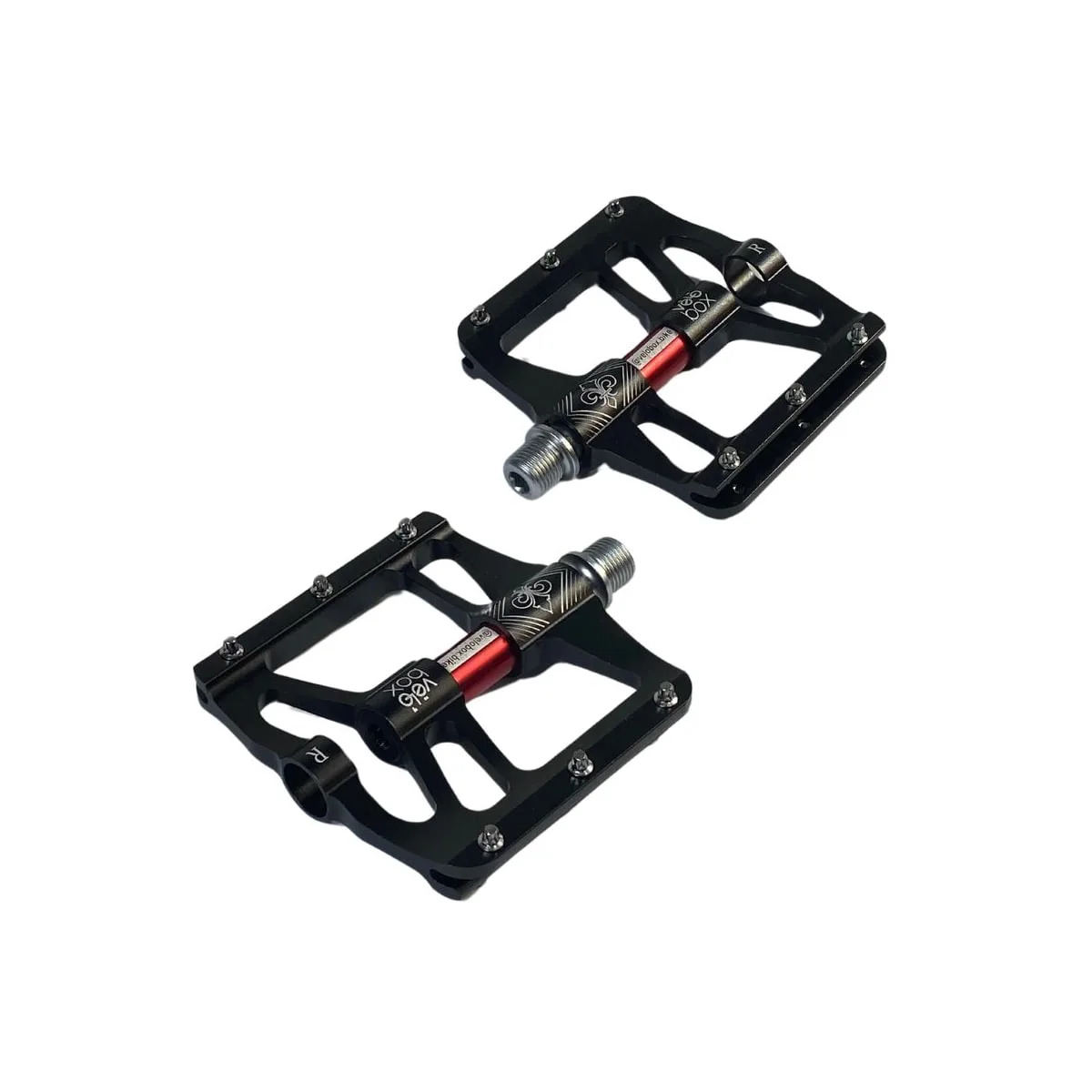 Pedal Bike Inviktus Velobox Plataforma Agile Inglês 9/16 Alumínio Preto