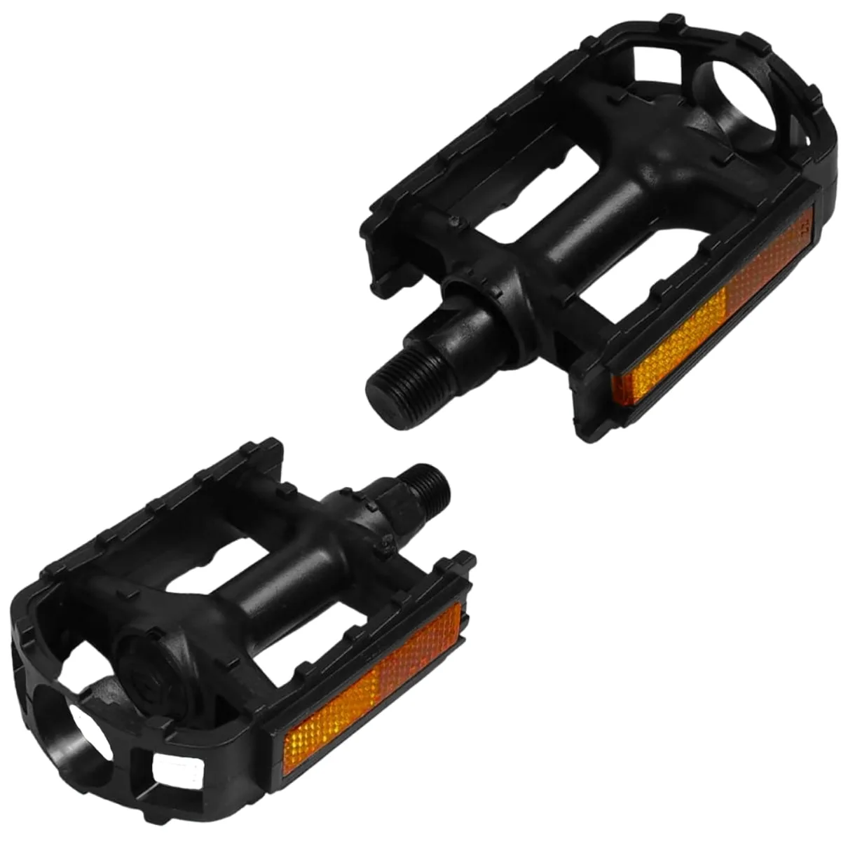 Pedal Bike Metal Cliclo MTB Sueco 1/2 Preto Nylon