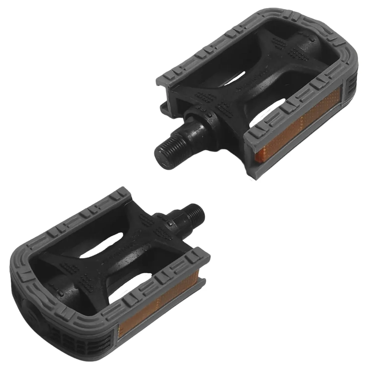 Pedal Bike Metalciclo Bicolor Inglês 9/16 Nylon