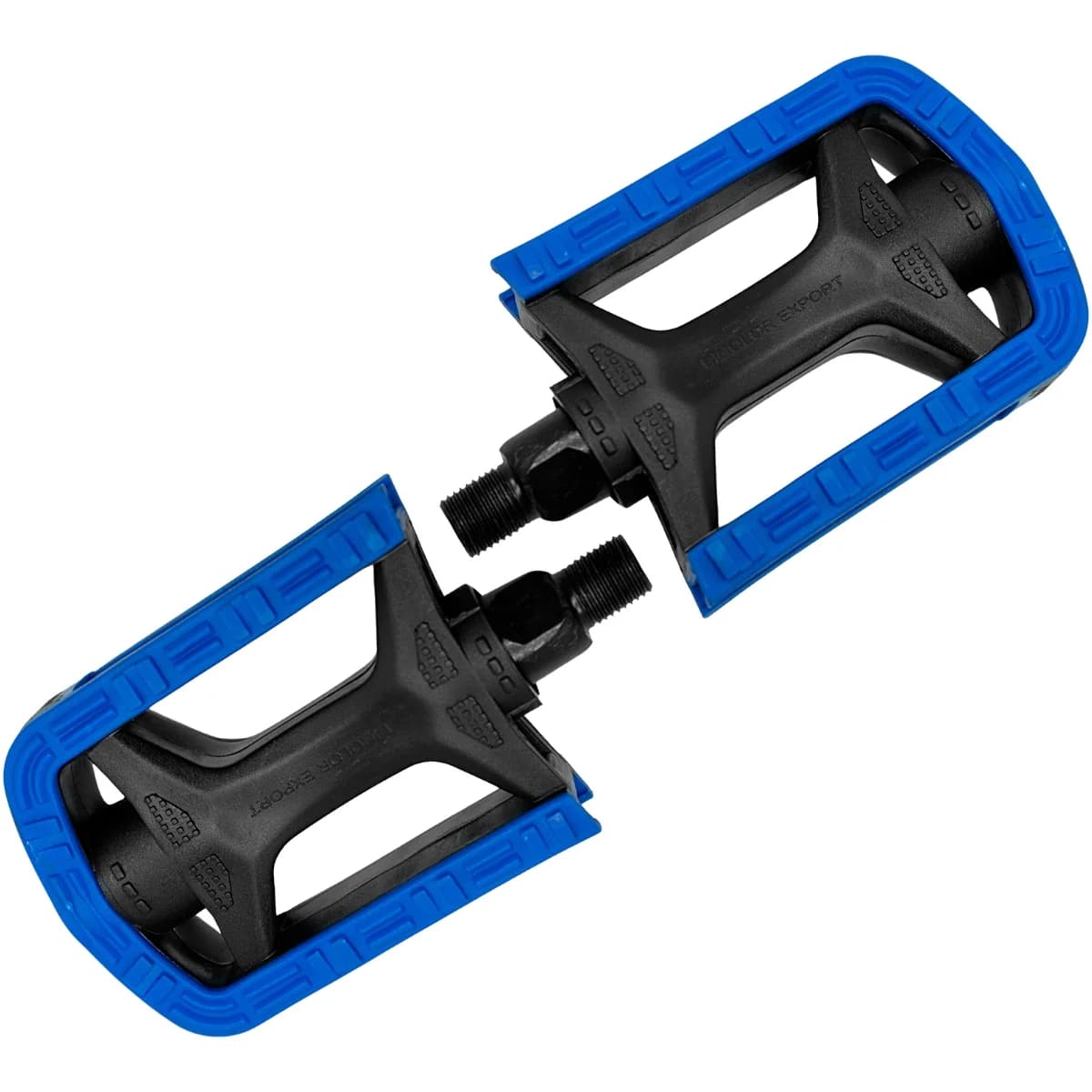 Pedal Bike Metalciclo Bicolor Inglês 9/16 Nylon