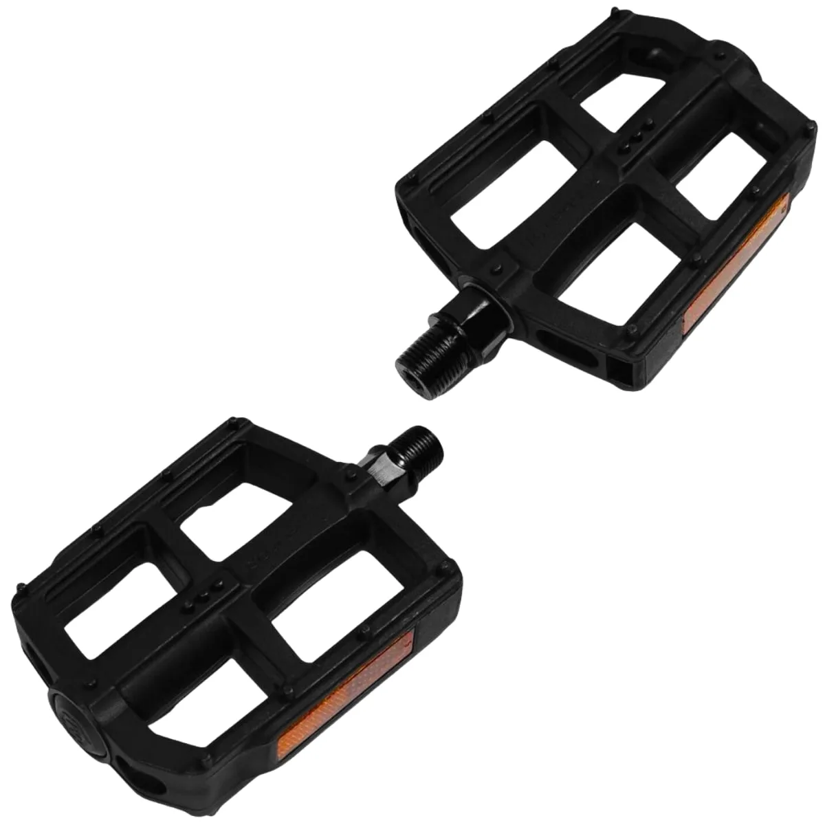 Pedal Bike Metalciclo Evolution Inglês 9/16 Preto Nylon