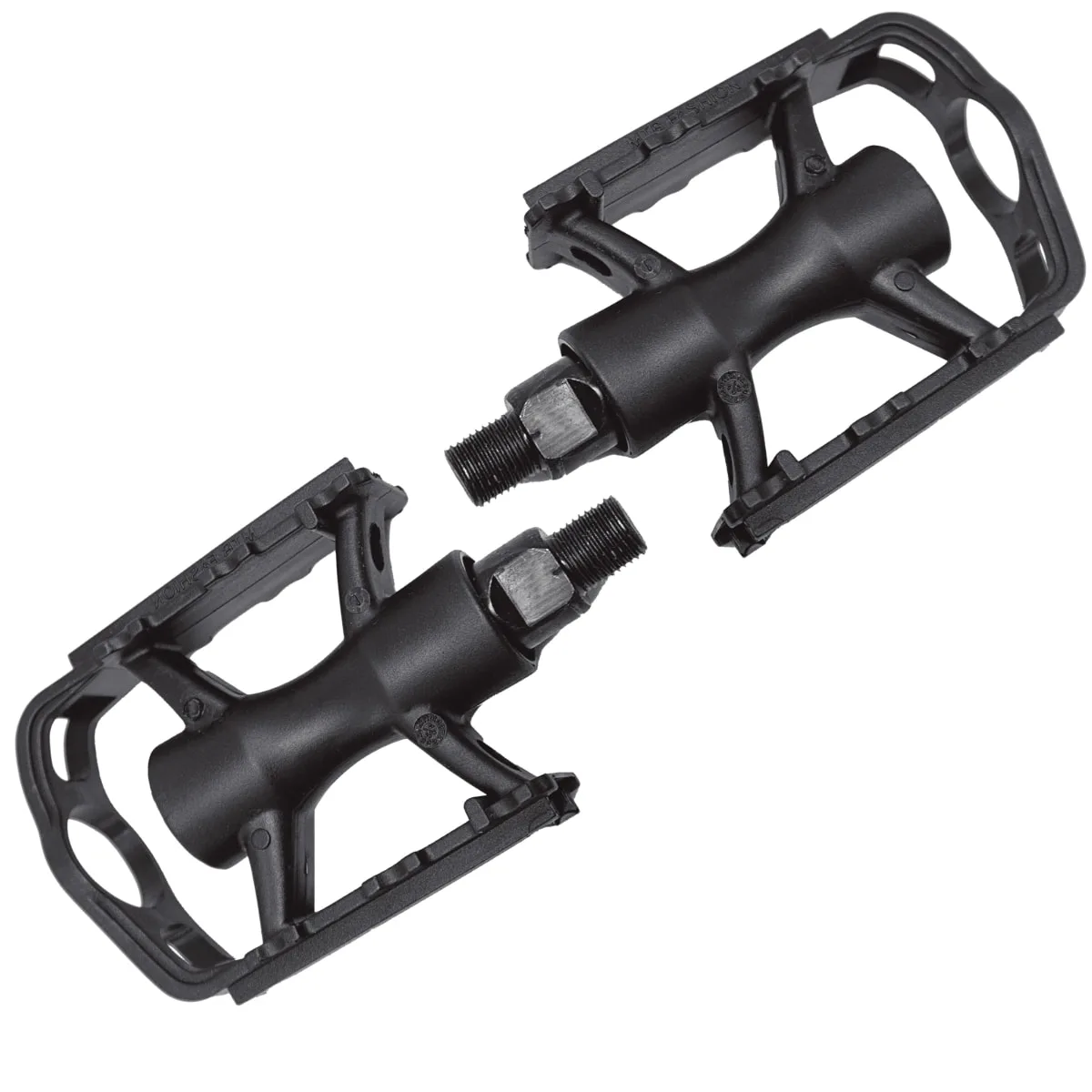Pedal Bike Metalciclo MTB Inglês 9 /16 Nylon Preto