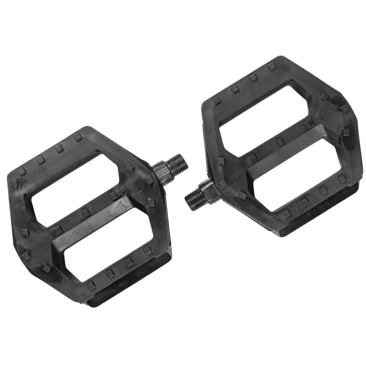 Pedal Bike Nitrus MX-P668 Plataforma Sueco 1/2 Preto Nylon Sem Esfera