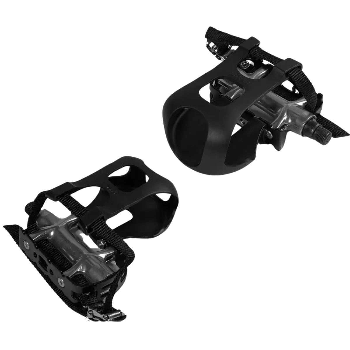 Pedal Bike Wellgo MTB E-179 Com Firma Pé e Correia