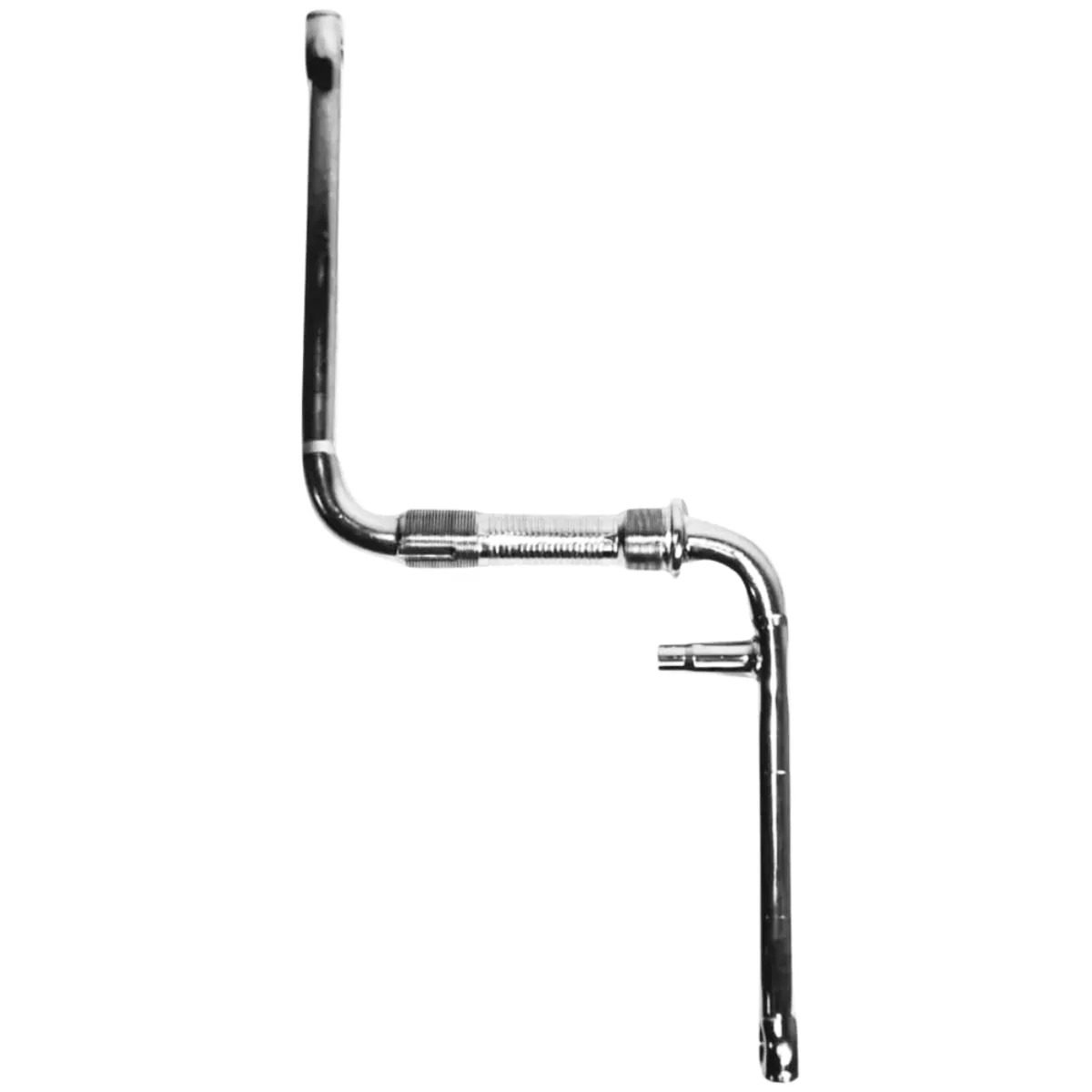 Pedivela Monobloco Royalciclo 165mm Cromado