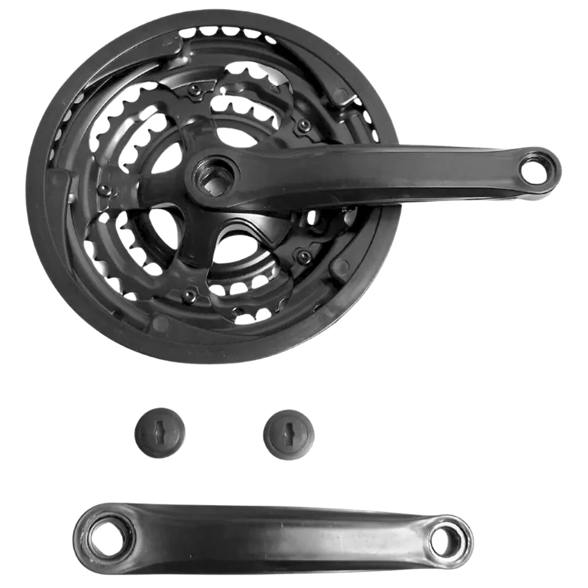 Pedivela Triplo Logan 28-38-48 Dentes 175mm Aço