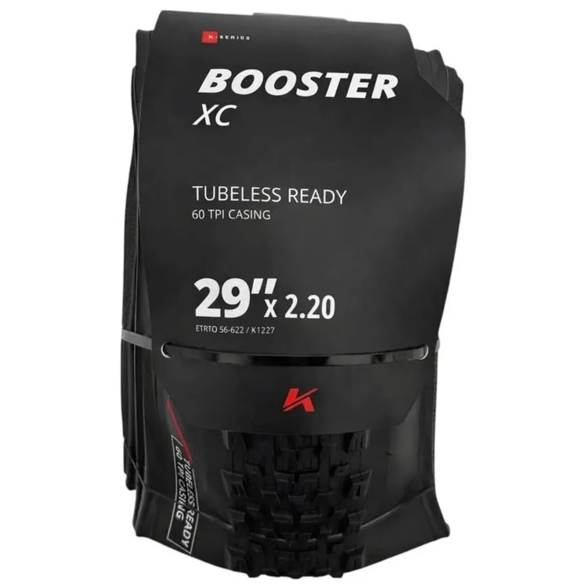 Pneu 29x2.20 Kenda Booster Elite XC SCT K1227 Kevlar Preto
