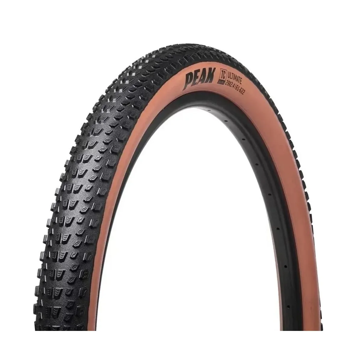 Pneu 29x2.40 GoodYear Peak Tubeless Complete Preto Faixa Marrom