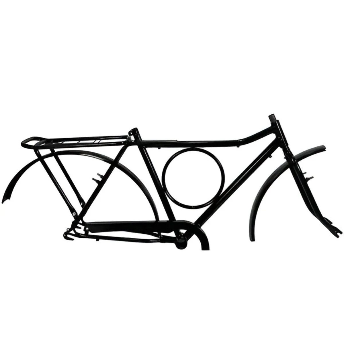 Quadro de Bicicleta 26X1/2 Ciclare Stradeira Terra Forte Preto