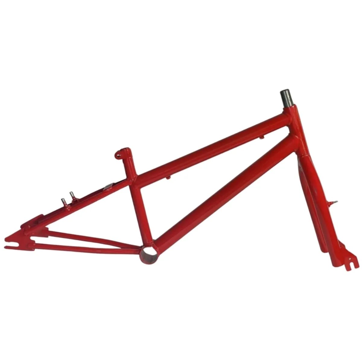 Quadro de Bicicleta Aro 20 Utra Freestyle Rebaixado Vermelho