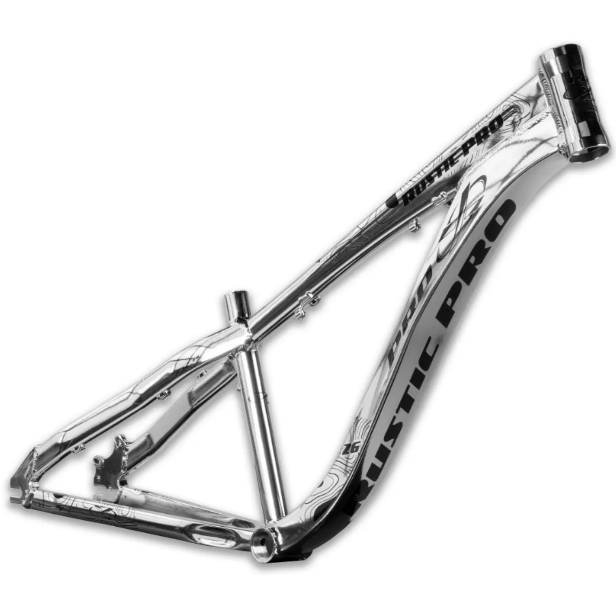 Quadro Freeride Aro 26 Pro-X Rustic Pro Cromado