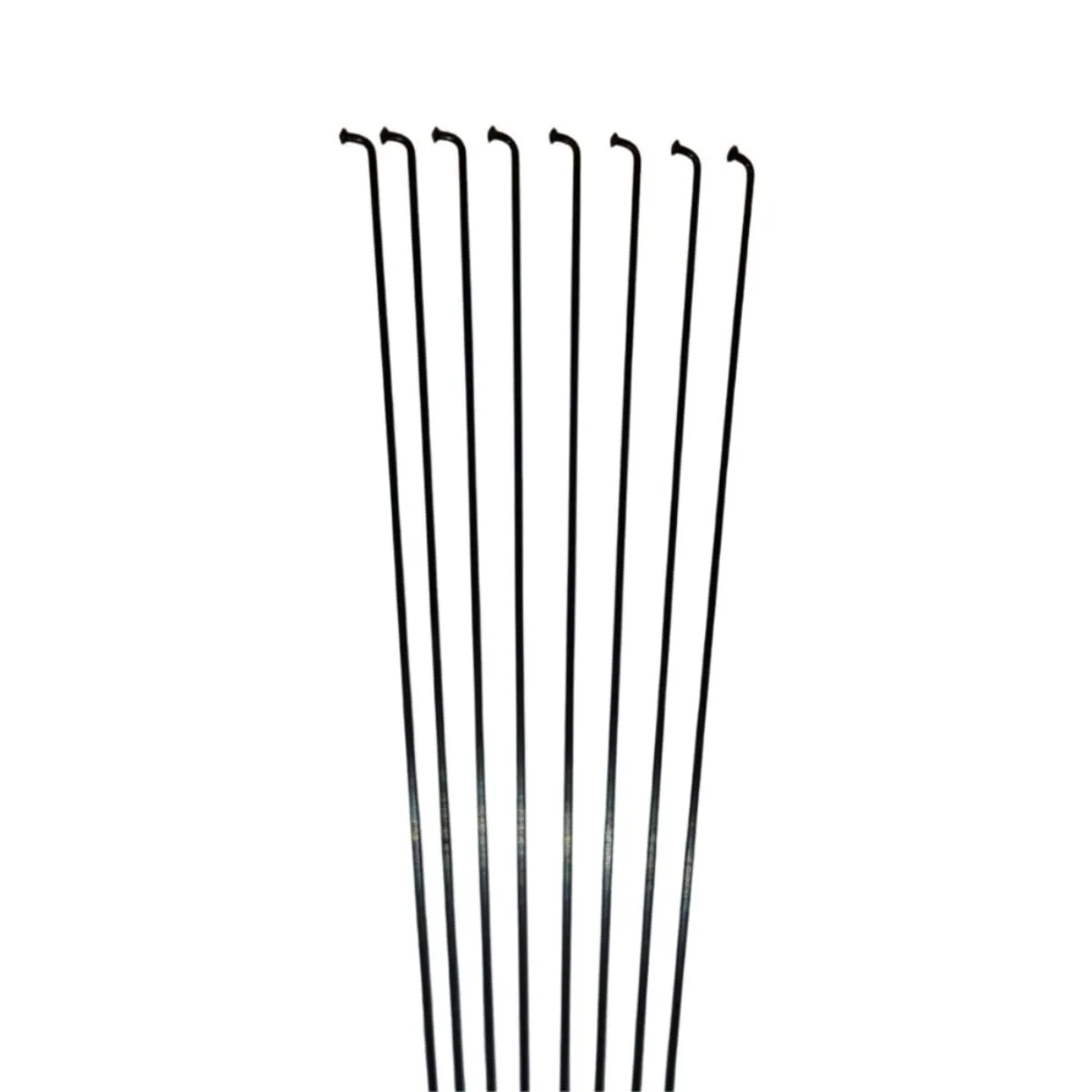 Raio Fino 290x2,00mm Inox Importado Comum Preto 72 Raios