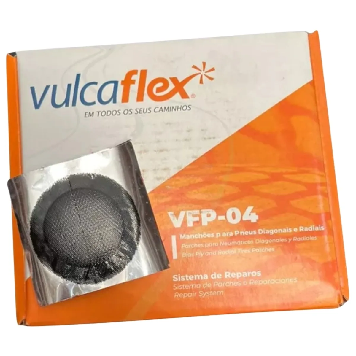 Remendo Manchao Vulcaflex Black VFP-04
