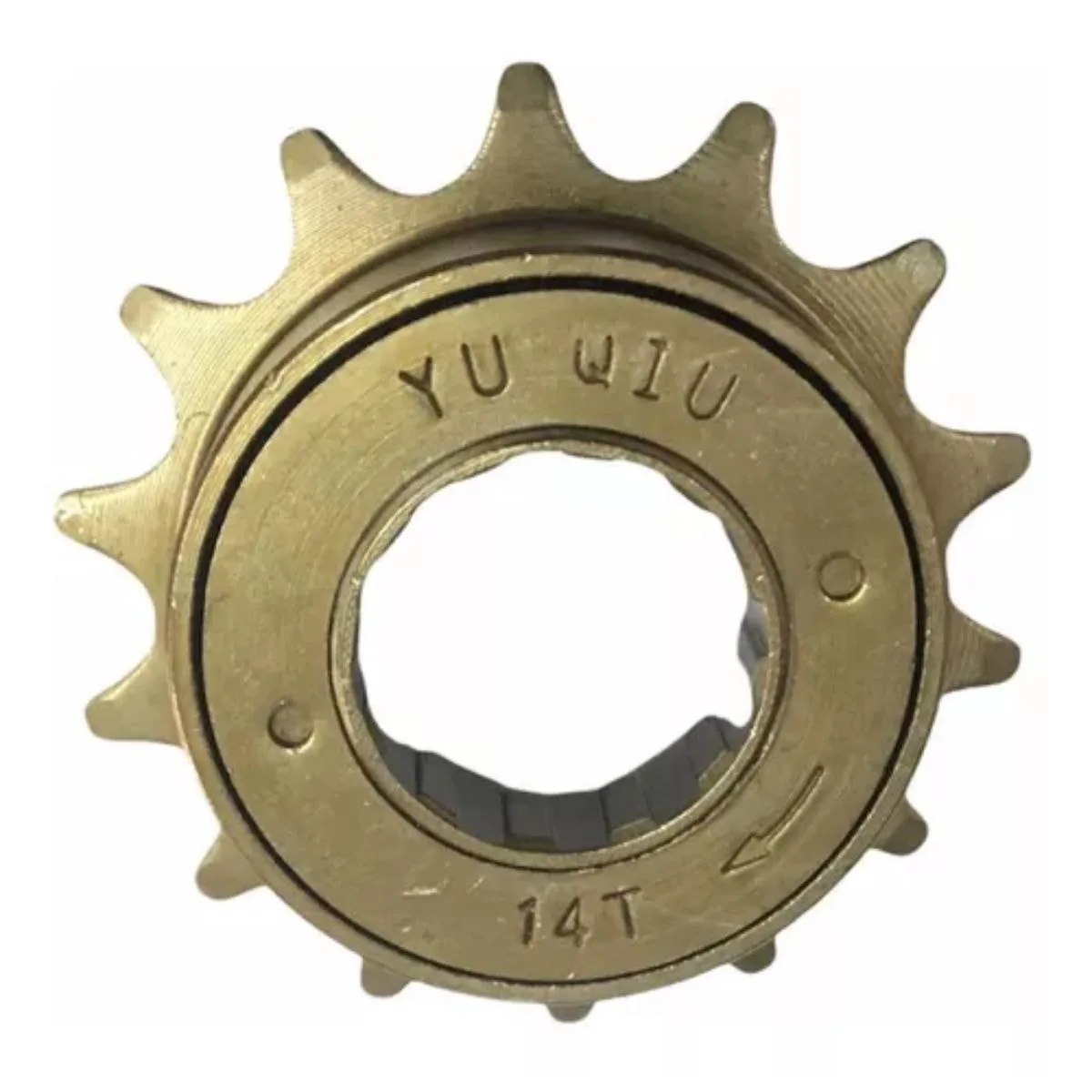 Roda Livre 1 Velocidade Importado Dourado 14D