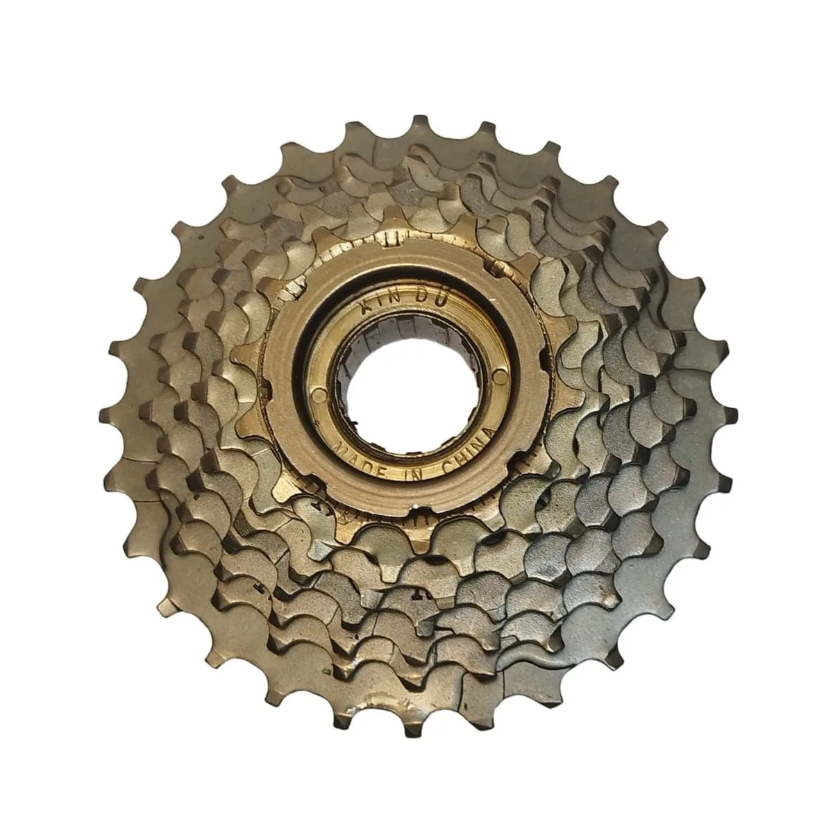 Roda Livre Catraca 7V Xingu Index Marrom 14/28D