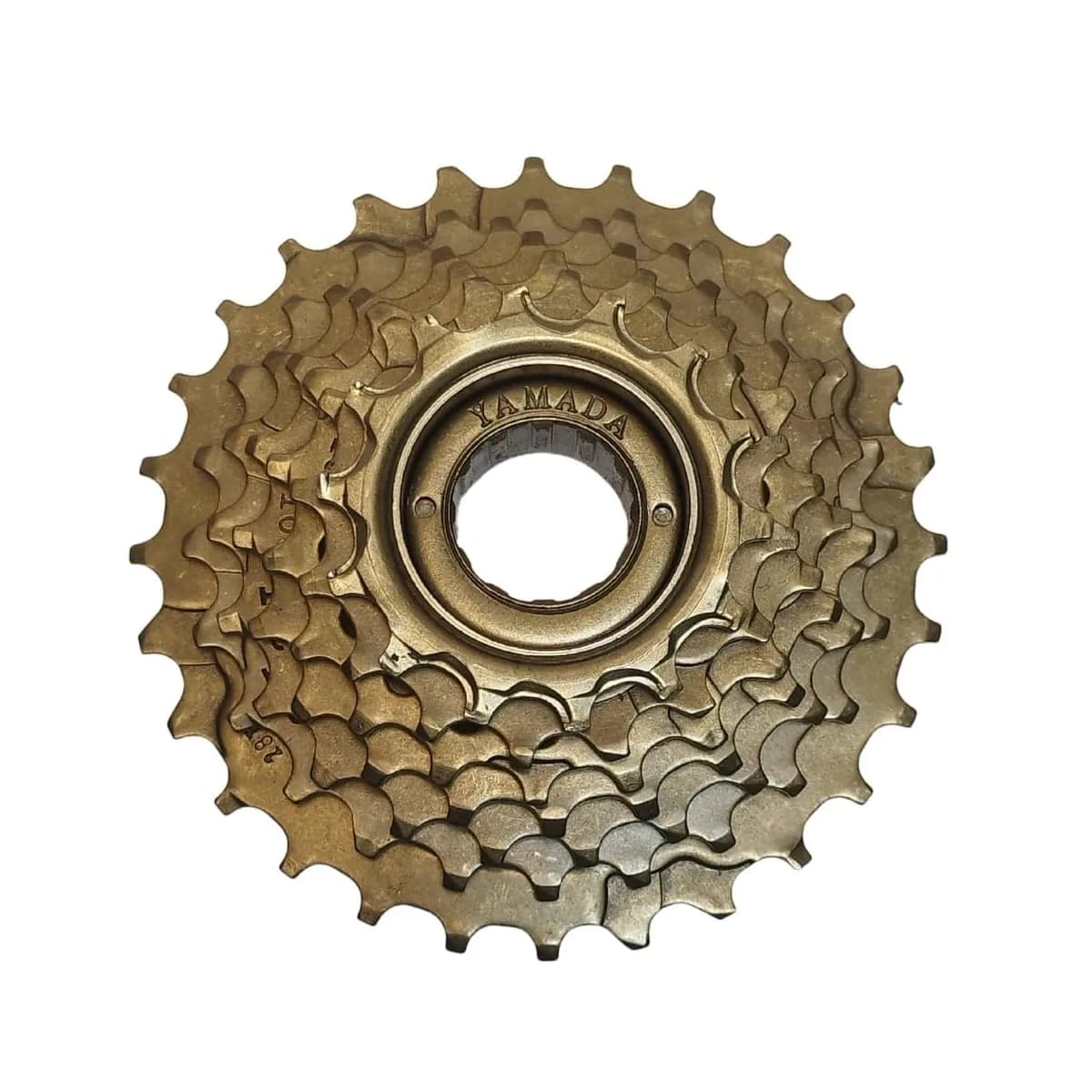 Roda Livre Catraca 7V Yamada Index Marrom 14/28D