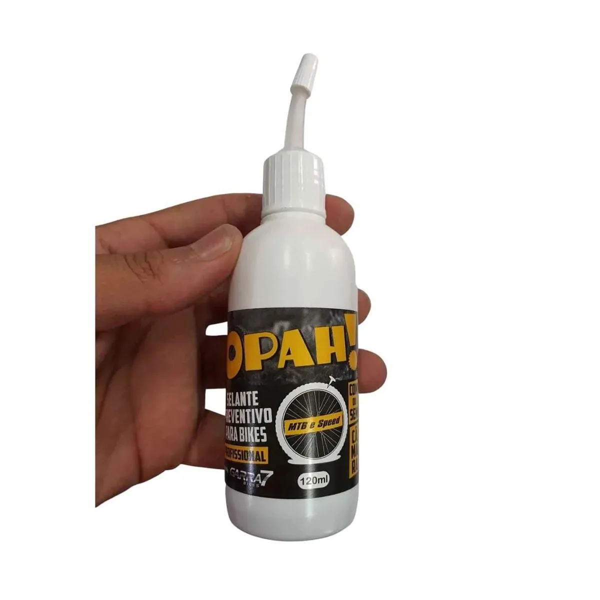 Selante Preventivo para Vedação de Furos OPAH! 120ml P/Pneu Tubeless