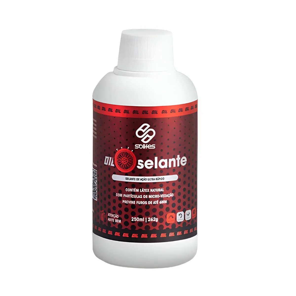 Selante Tubeless Solifes 250 Ml Para Pneus Sem Câmara Bicicleta