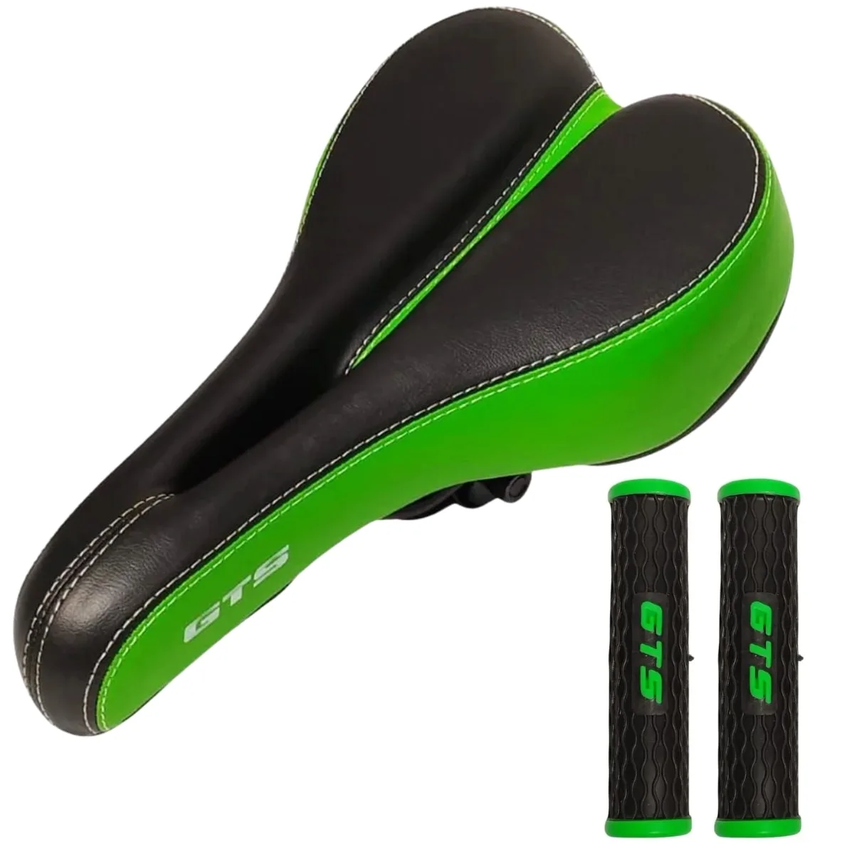 Selim MTB GTS 211 Vazado Com Carrinho e Manopla