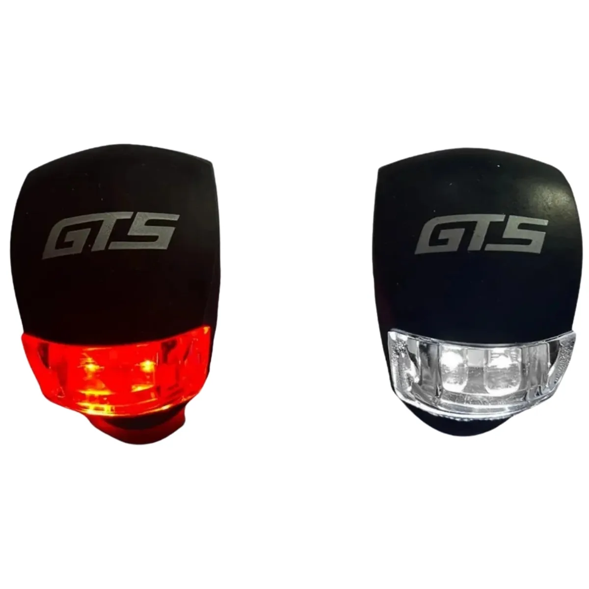 Sinalizador de Bicicleta GTS LED Duplo Modelo Sapinho