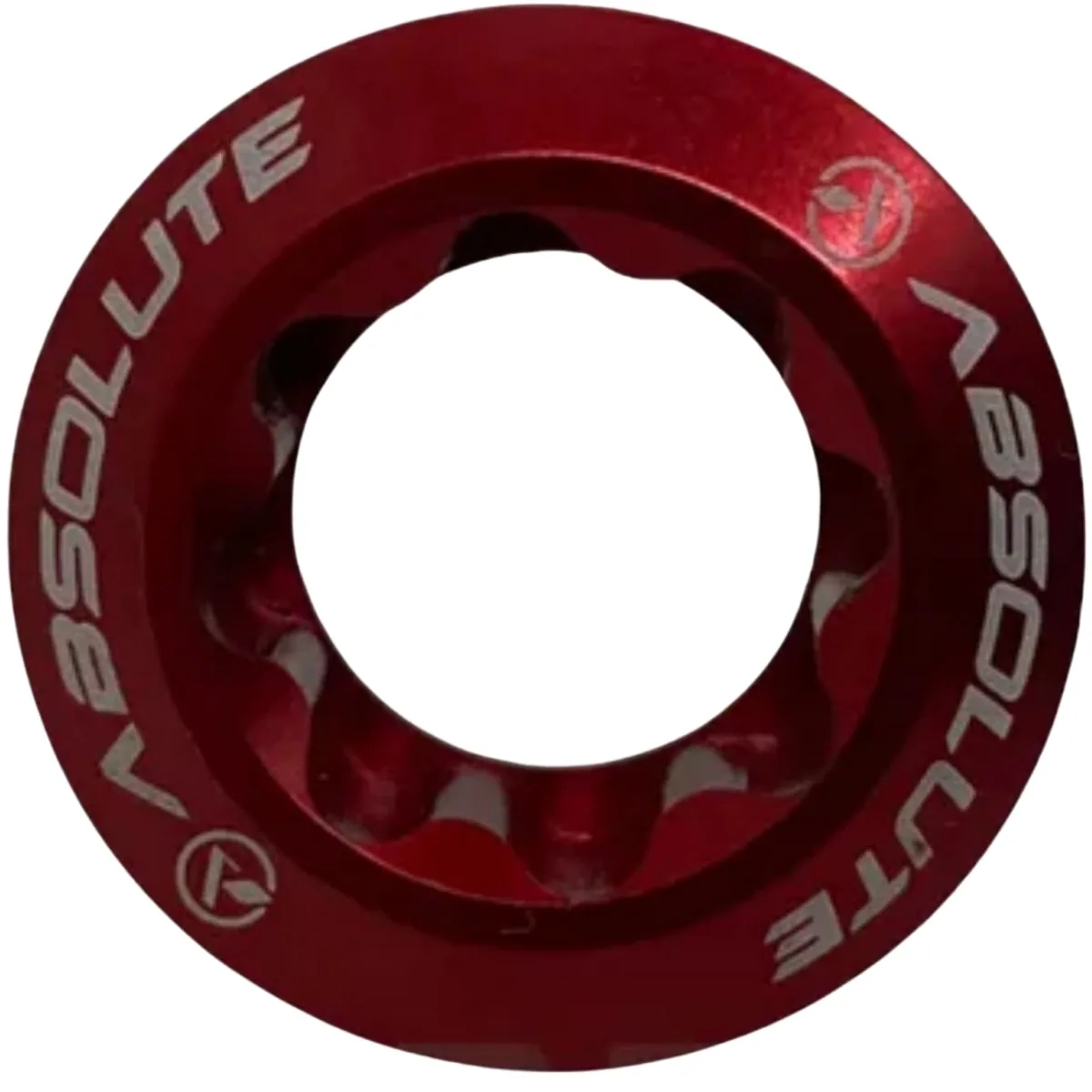 Tampa Pedivela Hollowtech Absolute M20 Alumínio Vermelho