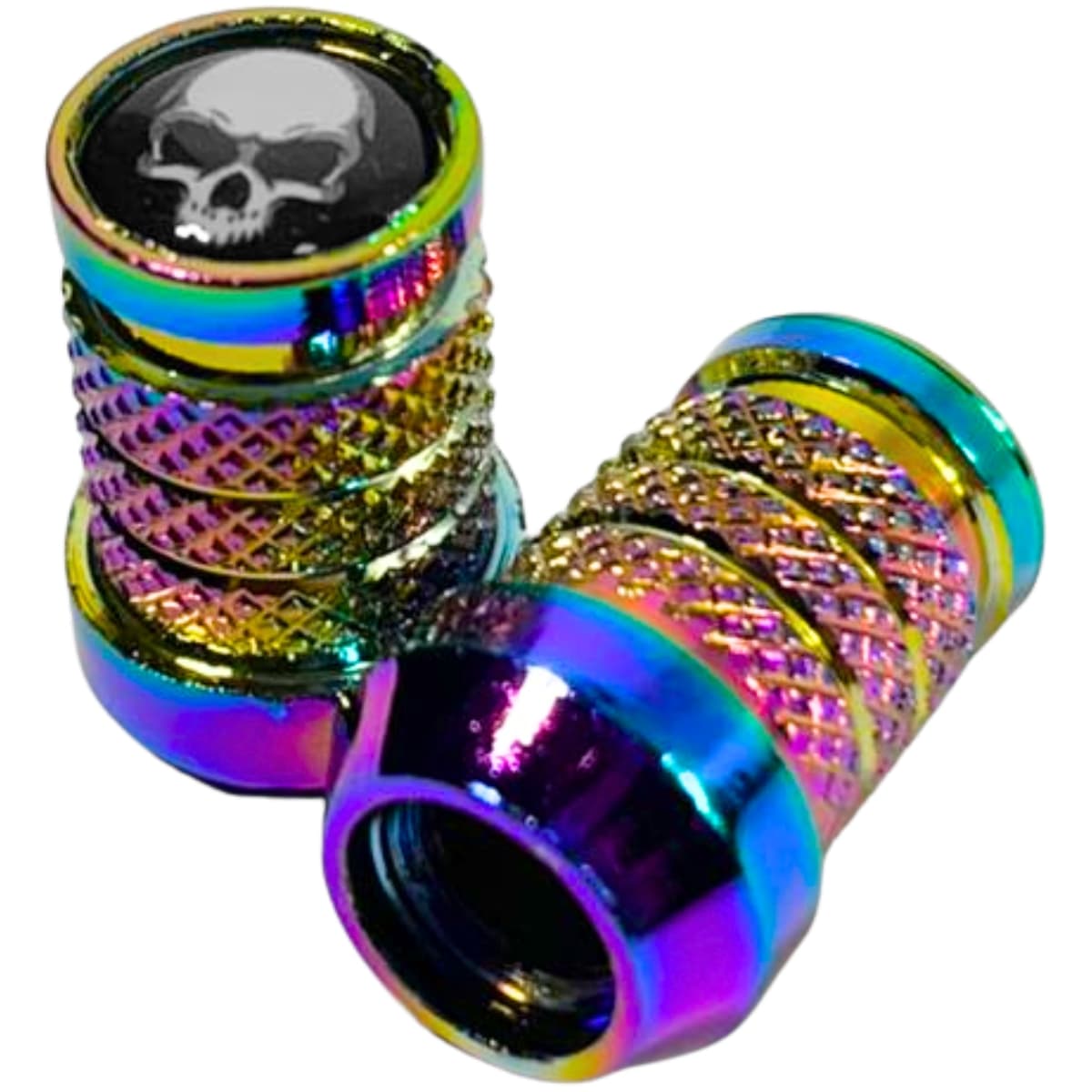 Tampa Válvula Pneu G7 Alumínio Skull Camaleão